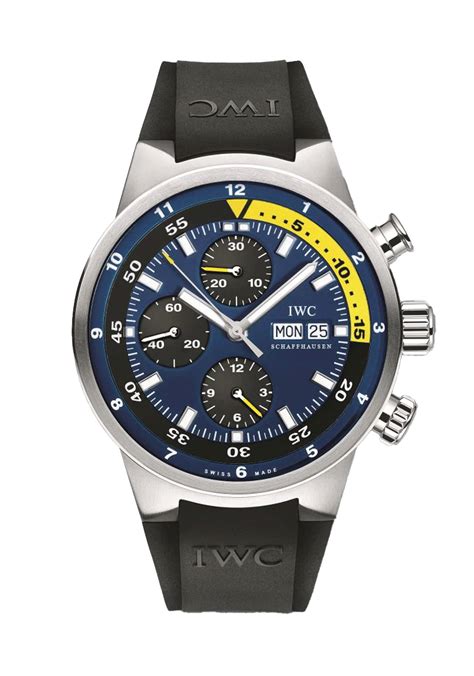 iwc watch aquatimer|iwc aquatimer chronograph cousteau.